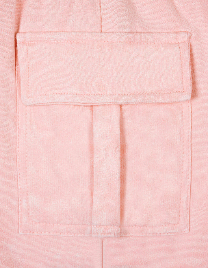 Minnie Mouse Girls' 2-Piece Mineral Wash Tee and Skort Set Pink