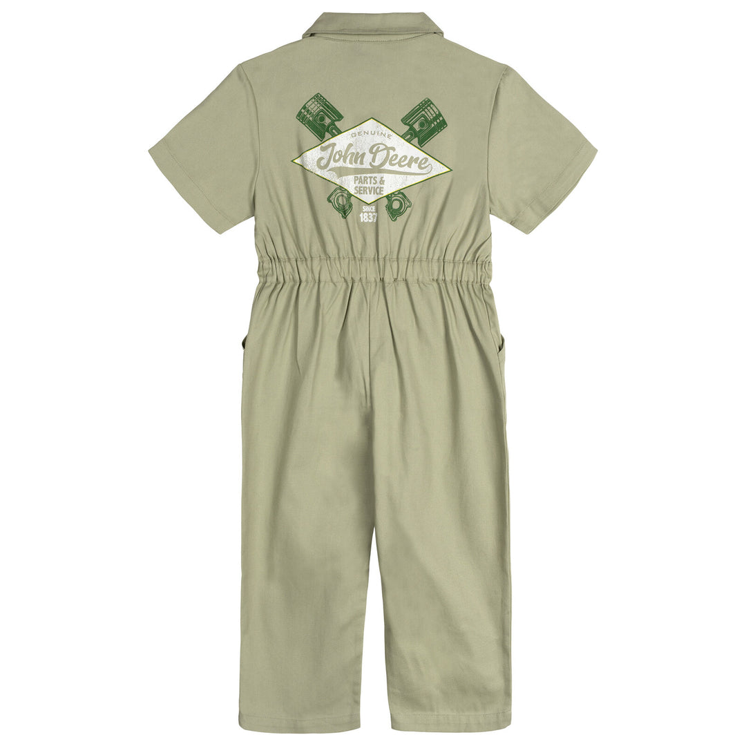 John Deere Boys' Cosplay One Piece Olive Khaki