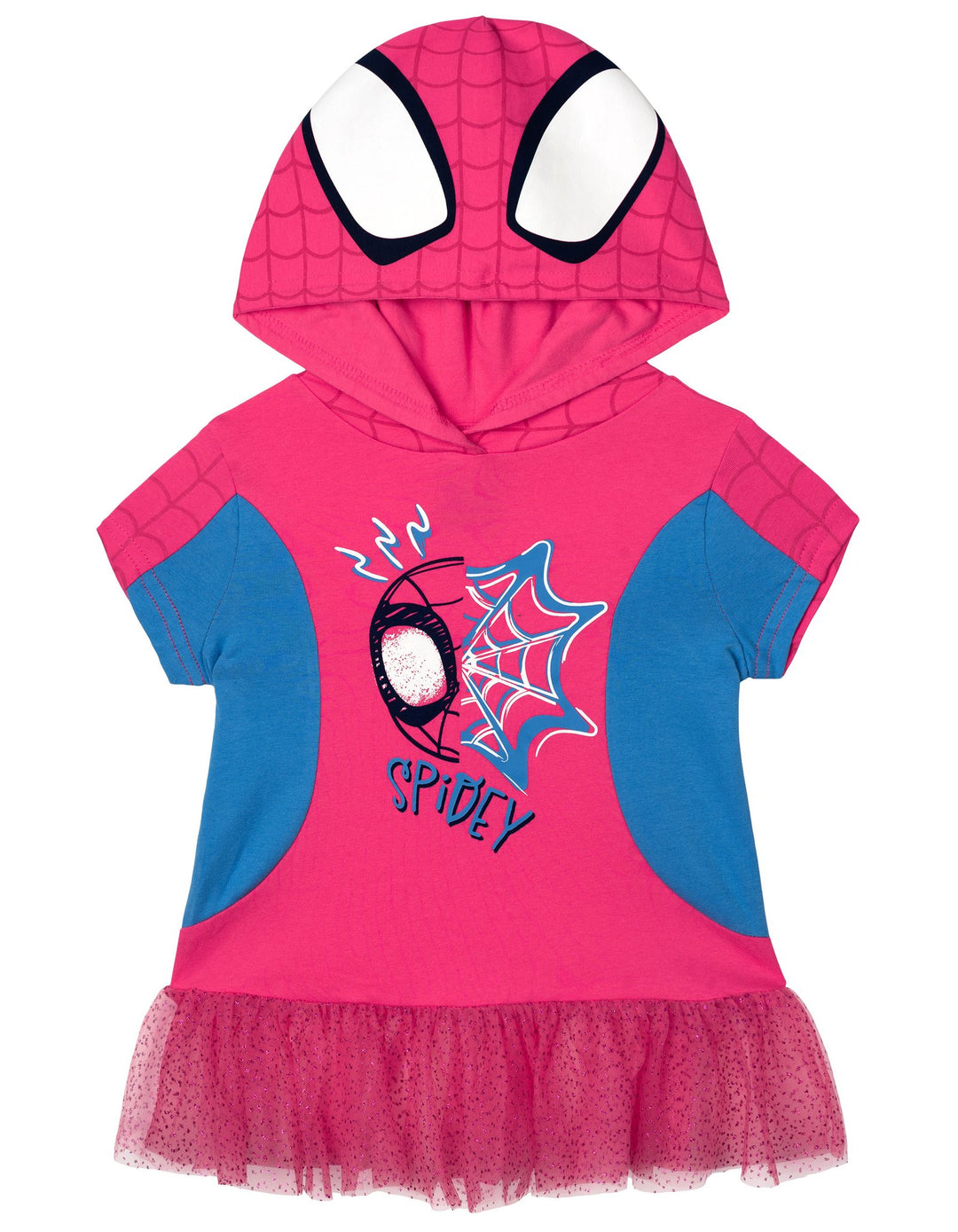 Marvel Spidey and His Amazing Friends Cosplay Hooded Tee and Leggings Set Red
