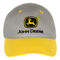 John Deere Toddler Boys' Strapback Baseball Cap Cool Grey Yellow