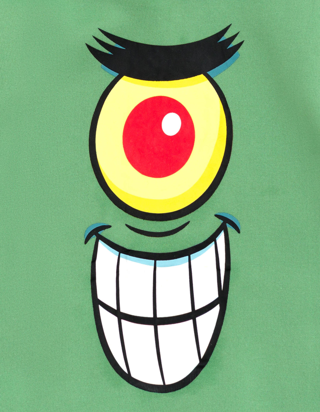 Nickelodeon SpongeBob SquarePants Plankton Boys' Fleece Pullover Hoodie Green