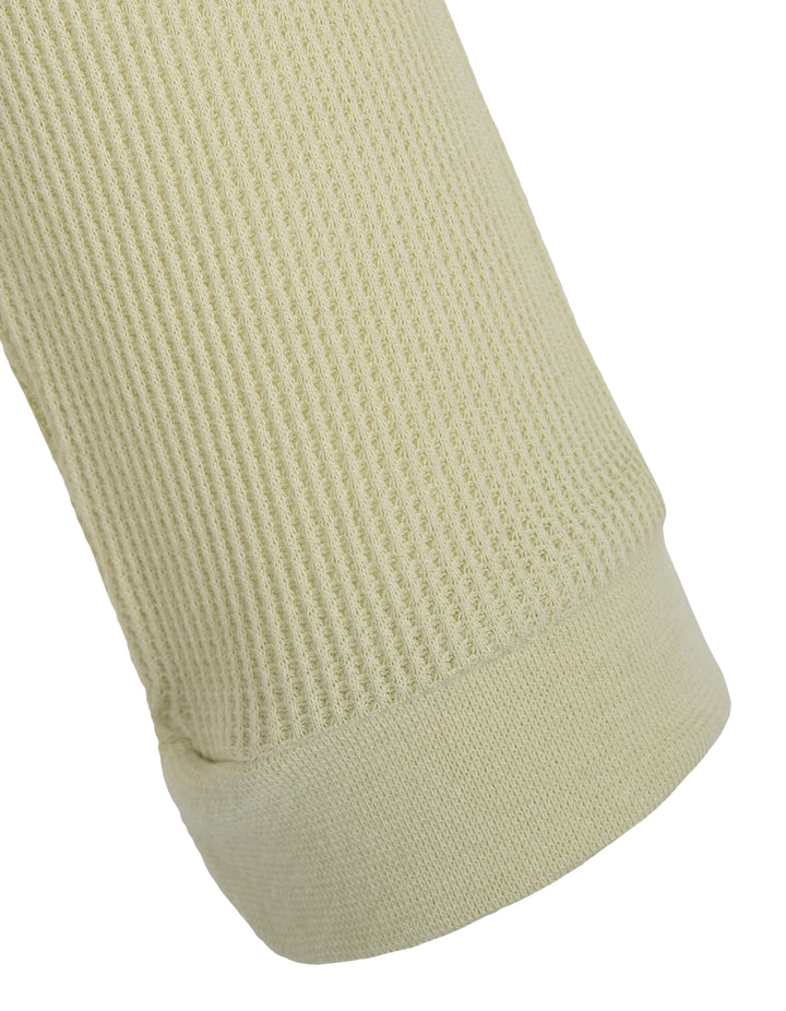 John Deere Boys' Long Sleeve T-Shirt Ivory and Green