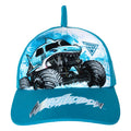 Monster Jam Boys' Cosplay Strapback Baseball Cap Megalodon Blue