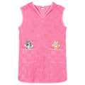 Bluey Girls' Hooded Swimwear Cover-Up Bingo Pink