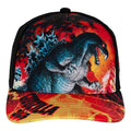 Godzilla Men's Snapback Baseball Cap Fire Red