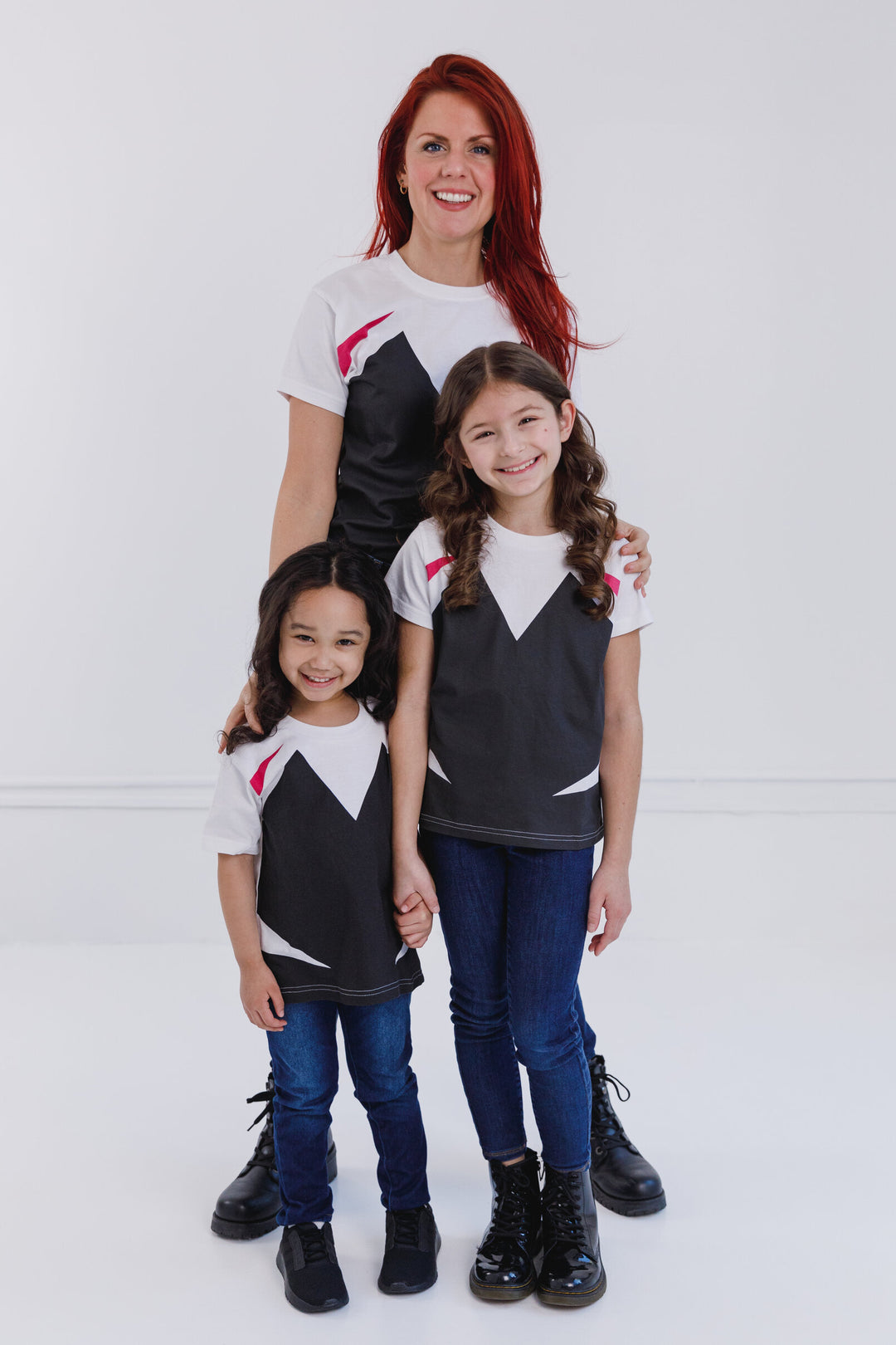 Marvel Spider-Verse Girls' Cosplay Short Sleeve T-Shirt Classic Ghost