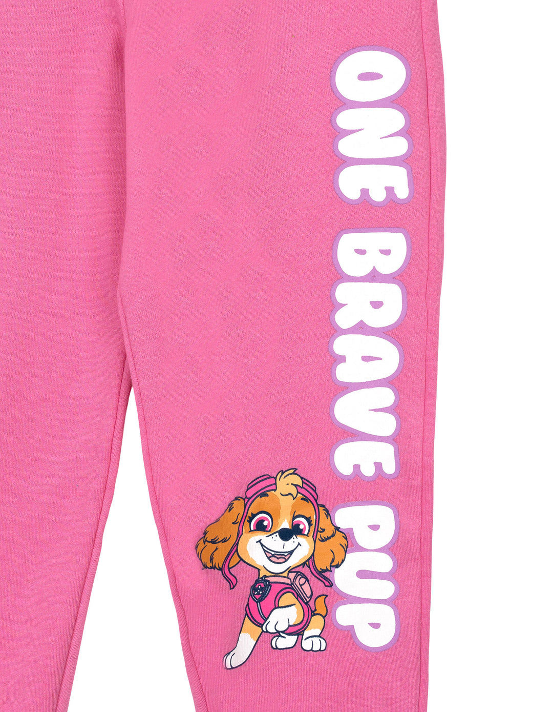 Paw Patrol Girls' Fleece 2-Piece Sweatshirt and Joggers Set Skye Marshall Pink