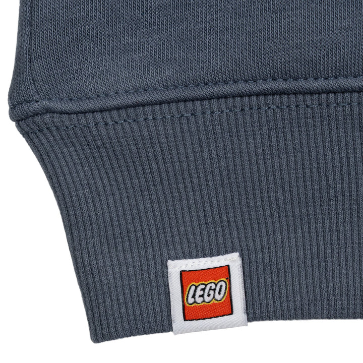 LEGO Star Wars Boys' Fleece Zip-Up Hoodie Blue Grey