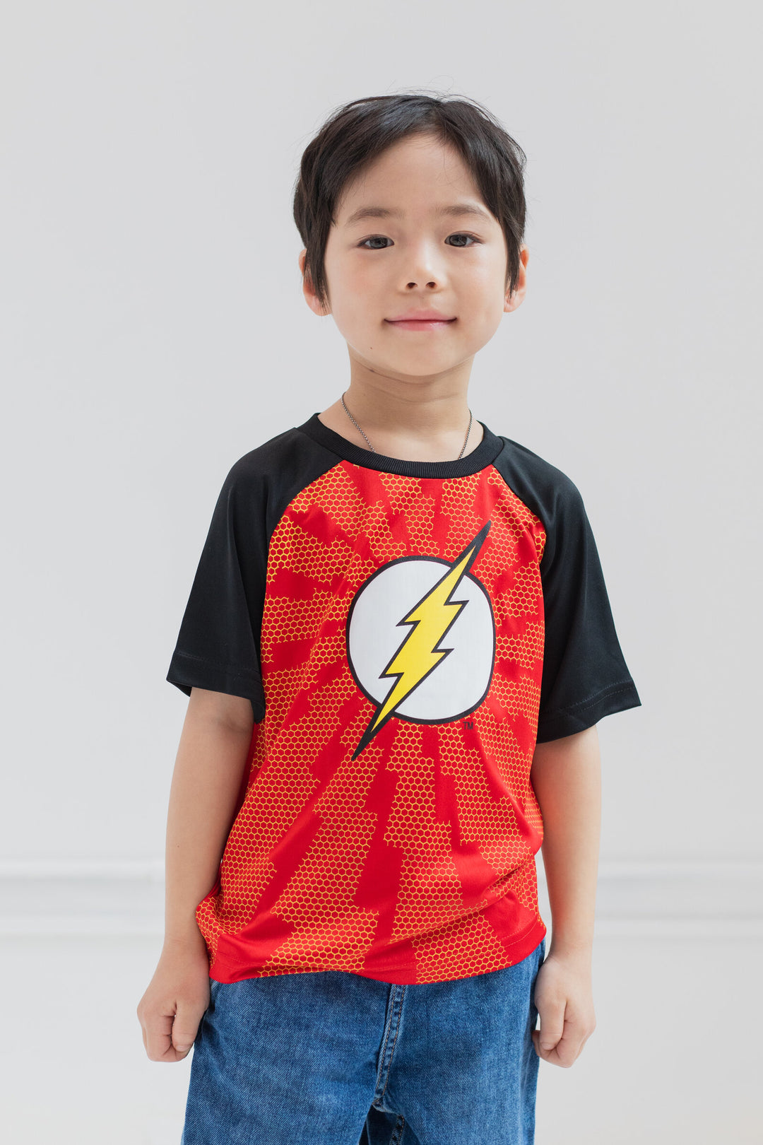 DC Comics Justice League Boys' 3-Pack Short Sleeve T-Shirts Multi