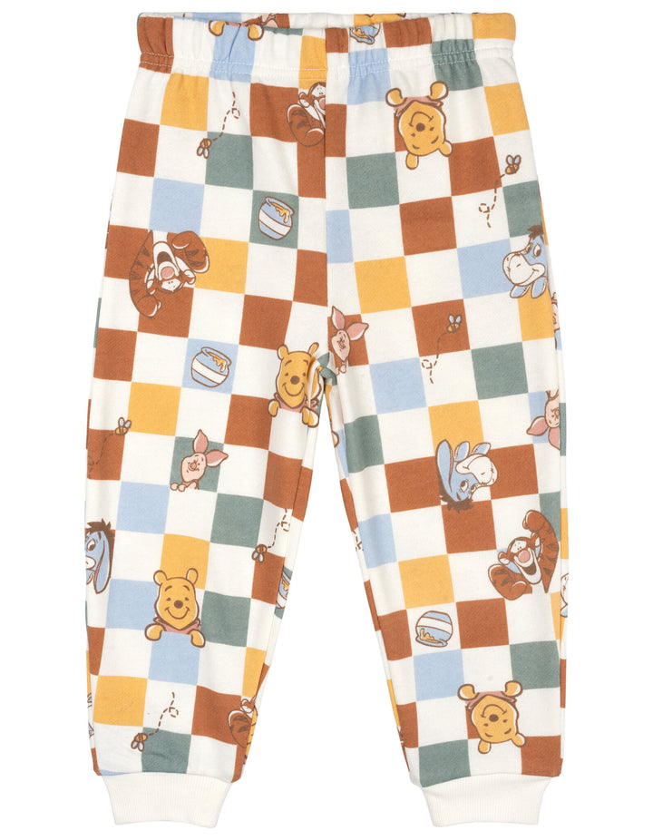 Disney Winnie the Pooh Fleece 2-Piece Sweatshirt and Pants Set Tusk Multicolor