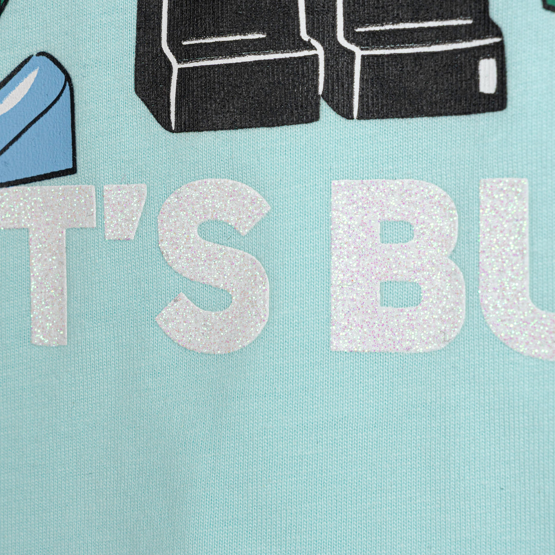 LEGO Girls' Short Sleeve T-Shirt Aqua Ladybug