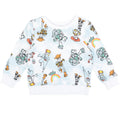 Disney Toy Story Girls' Pullover Sweatshirt Blue