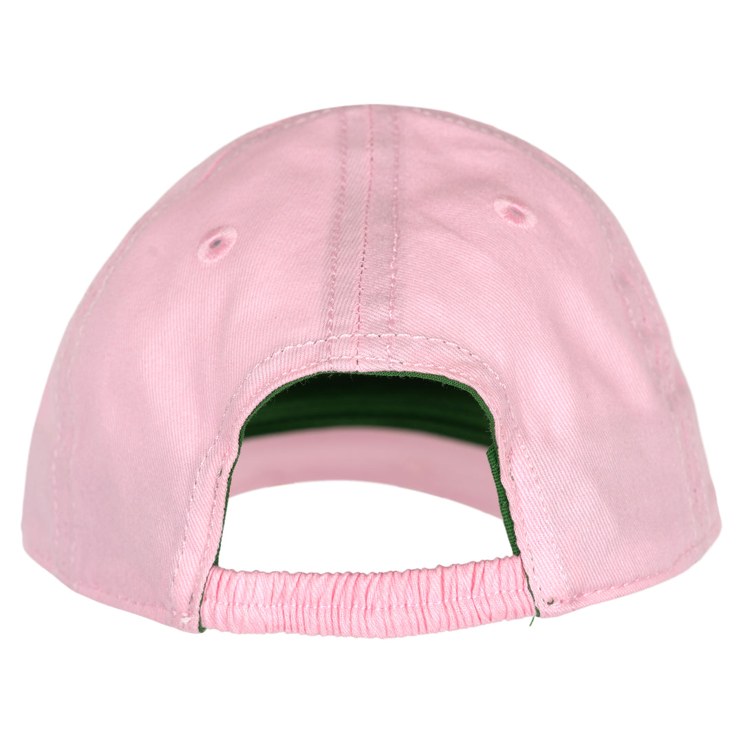 John Deere Baby Girls' Baseball Cap Pink and White