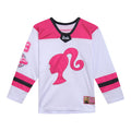 Barbie Mesh Hockey Jersey Long Sleeve T-Shirt