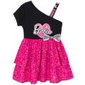 Barbie Tiered Ruffle Dress with Bow ? Girls Sizes 4 to 16