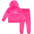 Barbie Velour Matching Family Zip Up Hoodie Pants Outfit Set