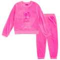 Barbie Velour Sweatshirt and Jogger Pants Outfit Set