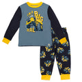 John Deere Boys' Pajama Shirt and Pants Set Charcoal Black