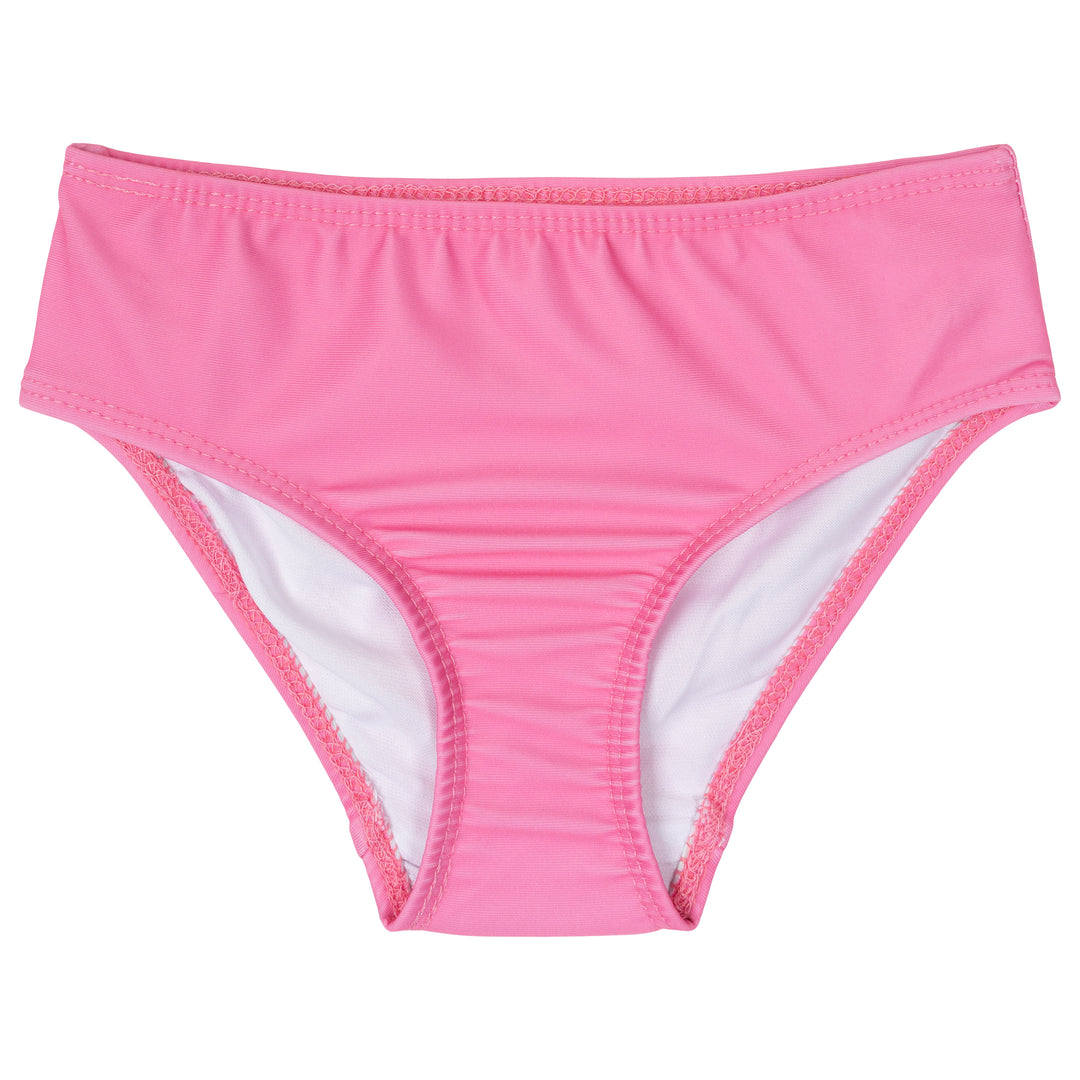 Dreamwave Girls' Swimwear 2-Piece Rash Guard and Bikini Bottom Set UPF 50+