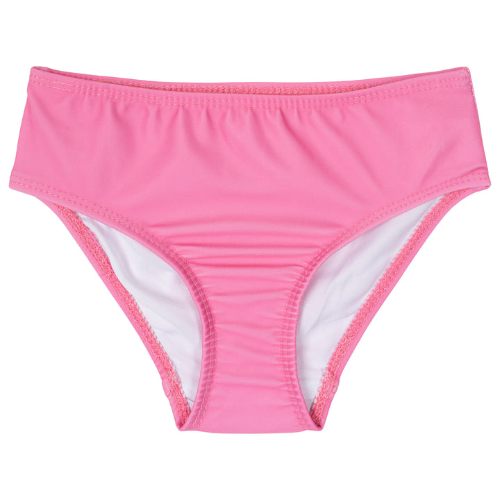 Dreamwave Girls' Swimwear 2-Piece Rash Guard and Bikini Bottom Set UPF 50+