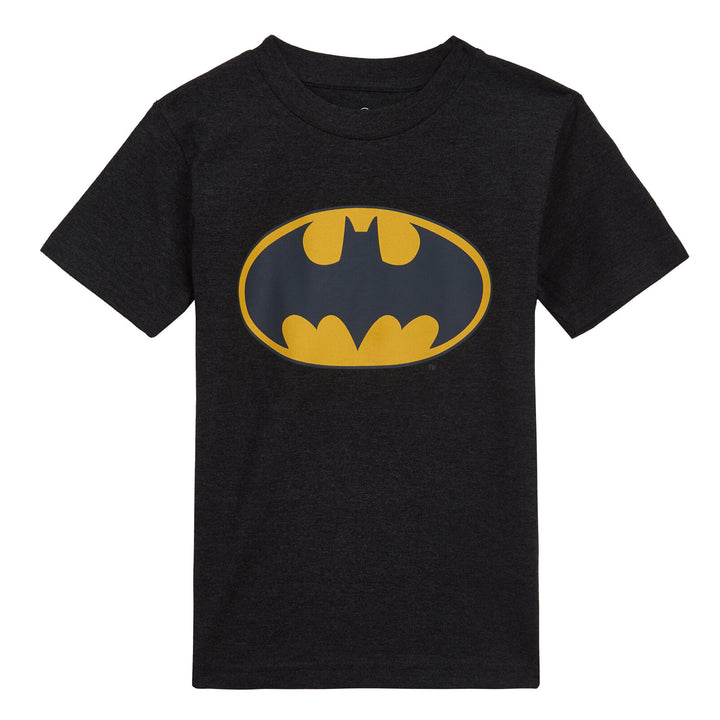 DC Comics Justice League Batman Men's Cosplay T-Shirt Charcoal