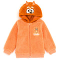 Bluey Bingo (Bluey) Cozy Sherpa Zip Up Cosplay Hoodie