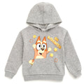 Bluey Bingo (Bluey) Fleece Drop Shoulder Pullover Hoodie