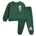 Bluey Christmas Fleece Sweatshirt and Jogger Pants Outfit Set Toddler to Big Kid