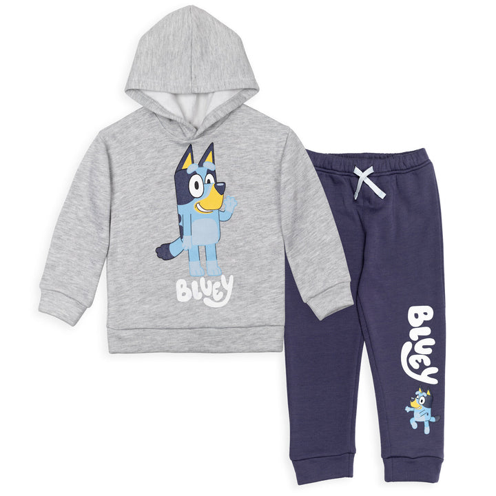 Bluey Fleece Pullover Hoodie and Pants Outfit Set
