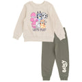 Bluey Fleece Sweatshirt and Jogger Pants Outfit Set