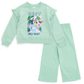 Bluey Girls Fleece Pullover Sweatshirt and Pants Outfit Set Toddler to Big Kid