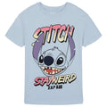 Lilo & Stitch Boys' Short Sleeve T-Shirt Blue Wash
