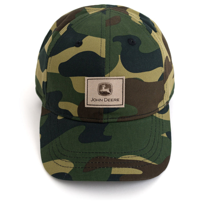 John Deere Youth Boys' Strapback Baseball Cap Hunter Camo