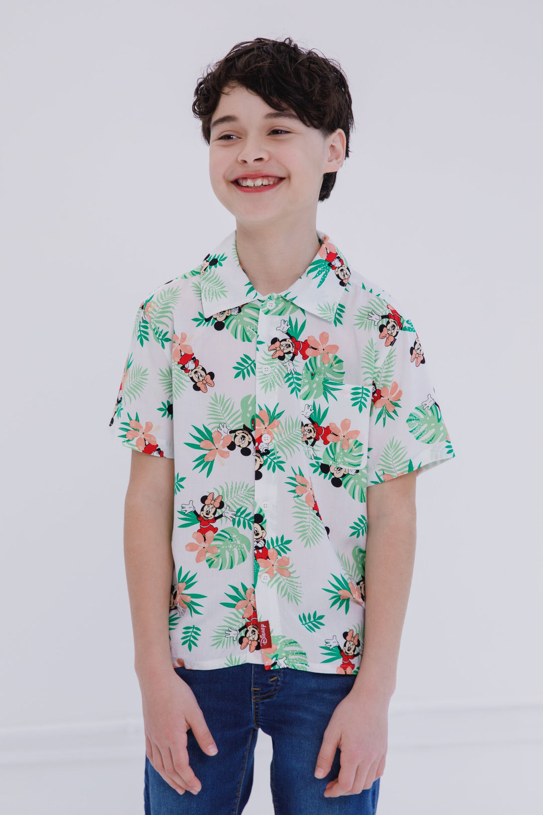 Disney Mickey Mouse & Friends Boys' Shirt and Dress Tusk Minnie