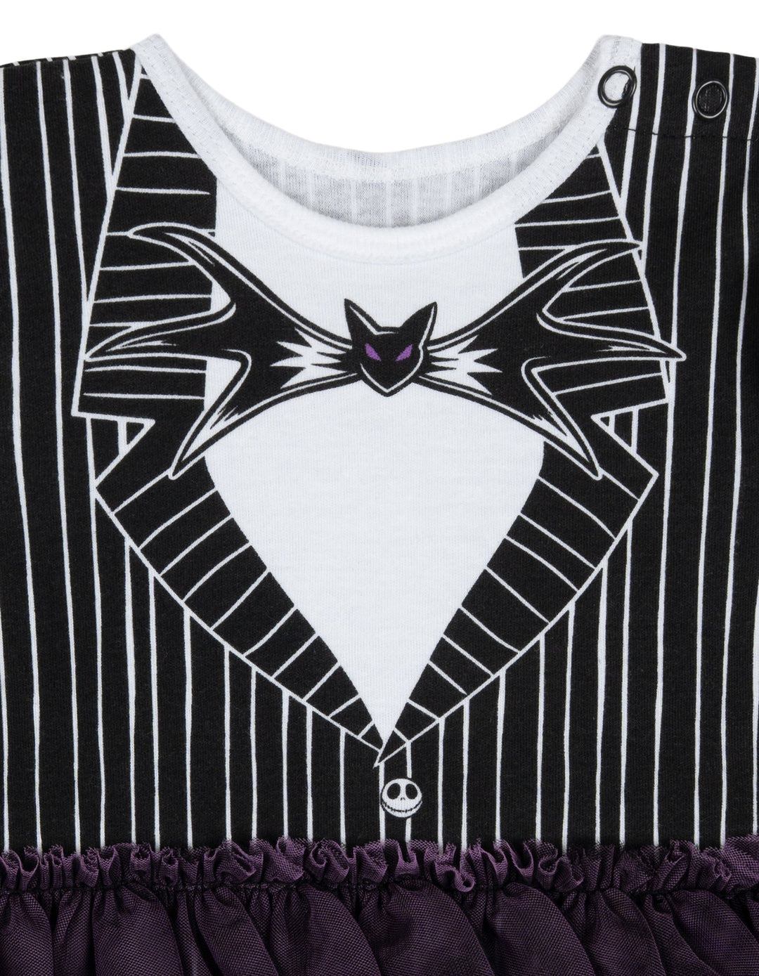 Nightmare Before Christmas Jack Skellington Dress and Headband Set Pinstripe