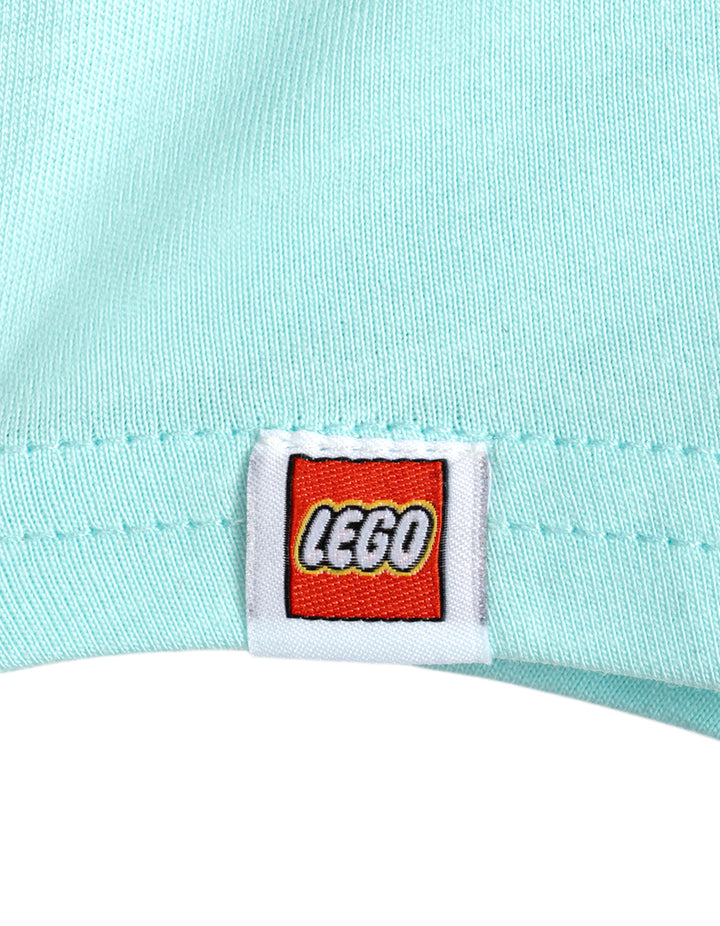 LEGO Girls' Short Sleeve T-Shirt Aqua Ladybug