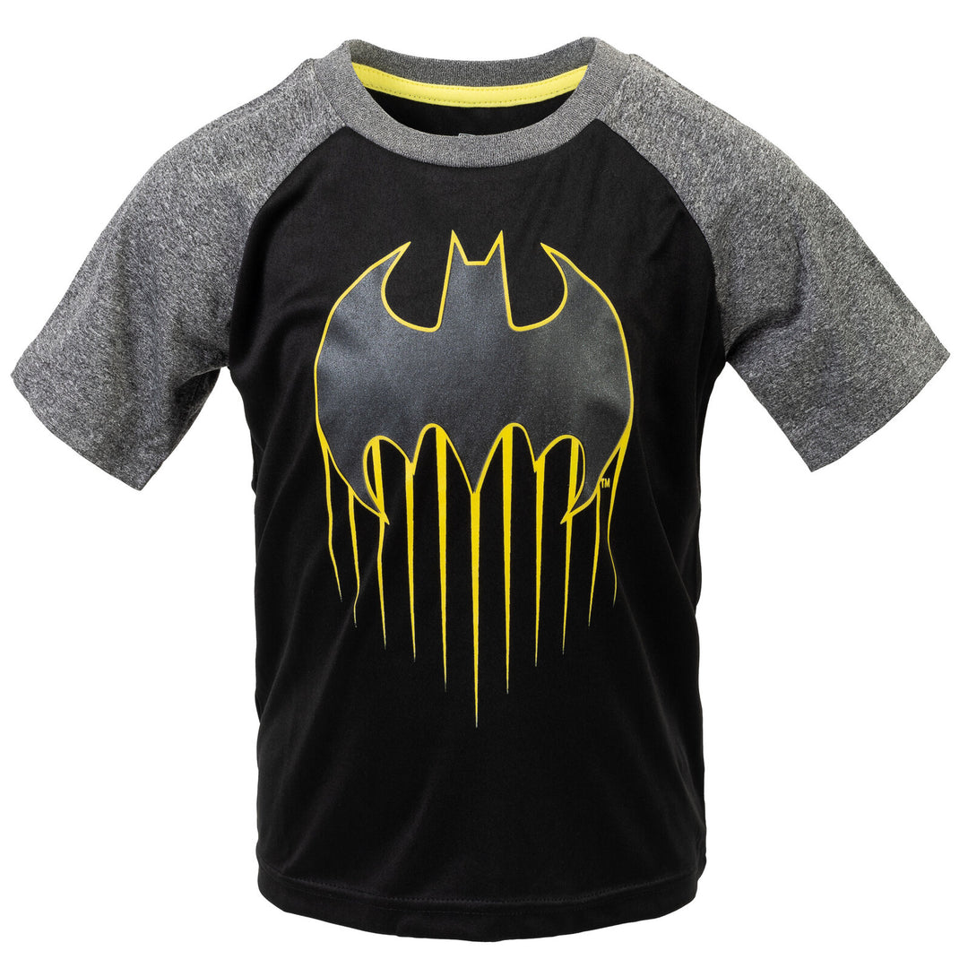 DC Comics Justice League Boys' 3-Pack Short Sleeve T-Shirts Multi