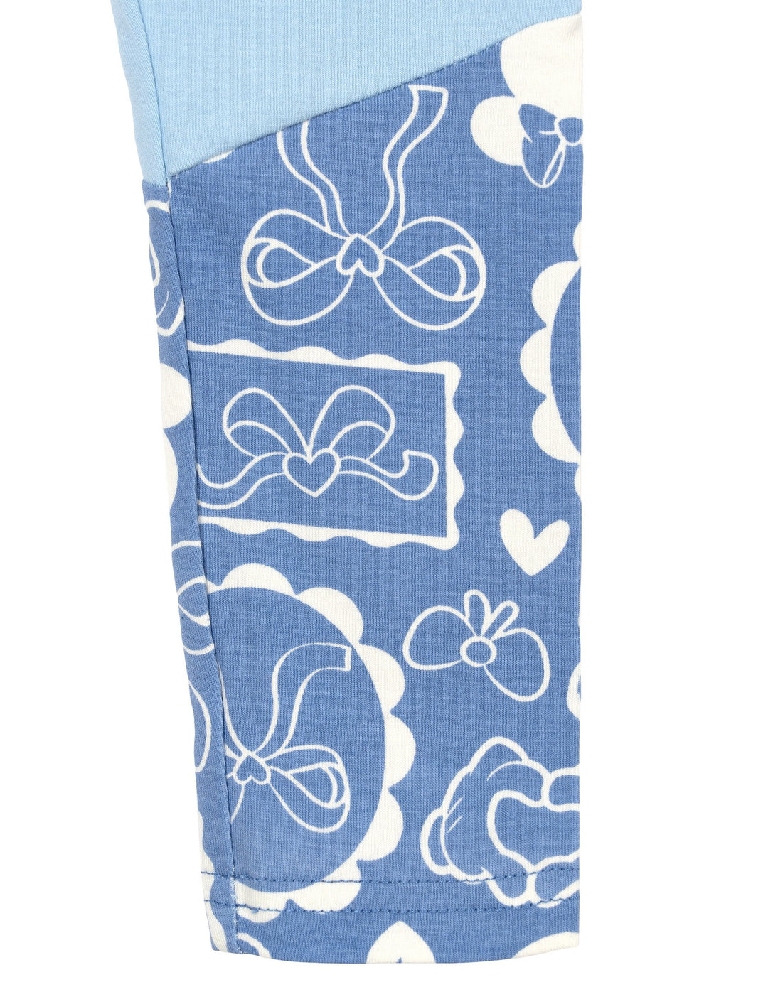 Minnie Mouse Girls' 2-Piece Fleece Sweatshirt and Leggings Set Daisy Blue