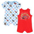 Cars 2 Pack Rompers