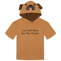 imagikids Adult Men or Women Cosplay Hooded T-Shirt Sandy Puppy Tan