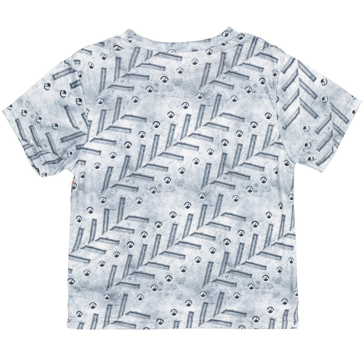 Monster Jam Maximum Destruction Boys' Athletic Short Sleeve T-Shirt Max D Grey
