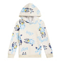 Bluey Fleece Hooded Sweatshirt Cream