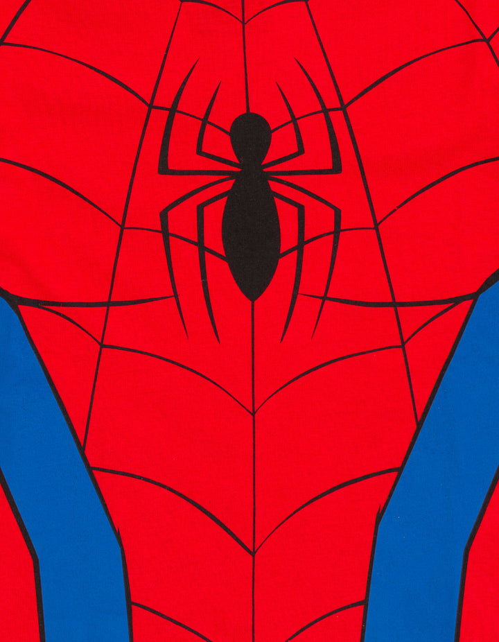 Marvel Spider-Man Cosplay Short Sleeve T-Shirt Classic Red