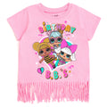 L.O.L. Surprise! Girls' Birthday Glitter T-Shirt Confetti Pink