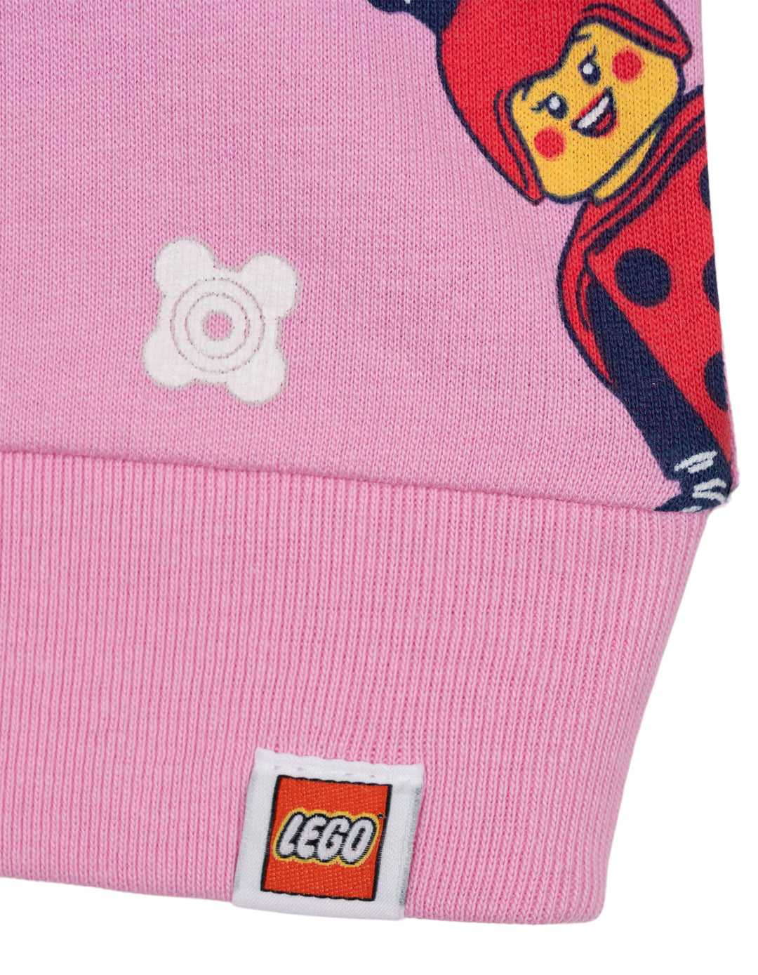 LEGO Girls' 2-Piece Sweatshirt and Dolphin Shorts Set Blossom Pink