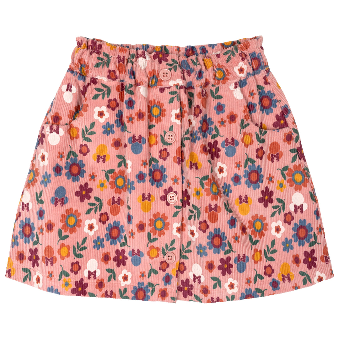 Minnie Mouse Girls' 2-Piece Tee and Skirt Set Pink