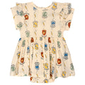 Harry Potter Baby Girls' One Piece Creeper Dress Cream