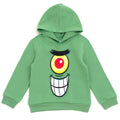 Nickelodeon SpongeBob SquarePants Plankton Boys' Fleece Pullover Hoodie Green