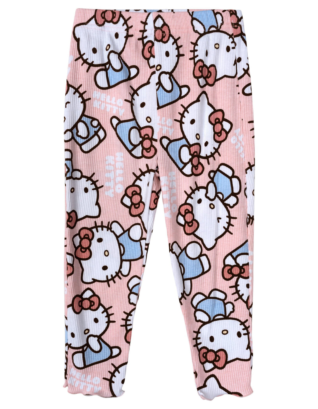 Hello Kitty Girls' 2-Piece Bodysuit and Pants Set Pink