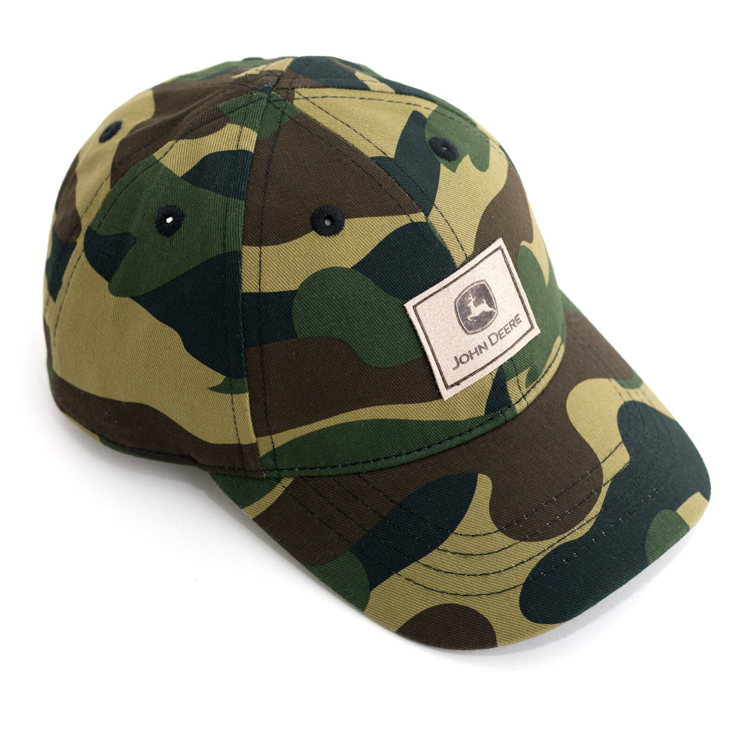 John Deere Toddler Boys' Strapback Baseball Cap Forest Camo